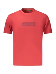 Napapijri Herren T-Shirt Rot mieten | Flex-Fashion Verleih