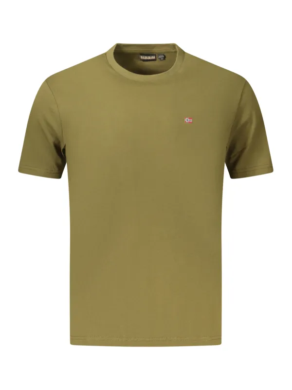 Napapijri Herren T-Shirt Grün leihen | Flex-Fashion Verleih