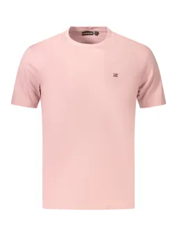 Napapijri Herren Kurzarm-T-Shirt Rosa | online kaufen