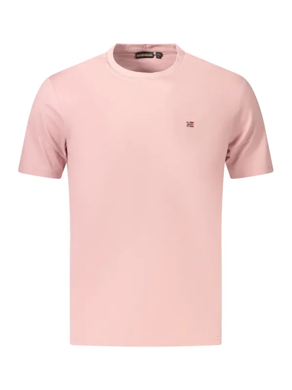 Napapijri Herren T-Shirt Rosa mieten | Flex-Fashion Verleih