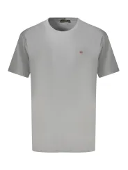 Napapijri Herren T-Shirt Grau 3XL leihen bei Flex-Fashion