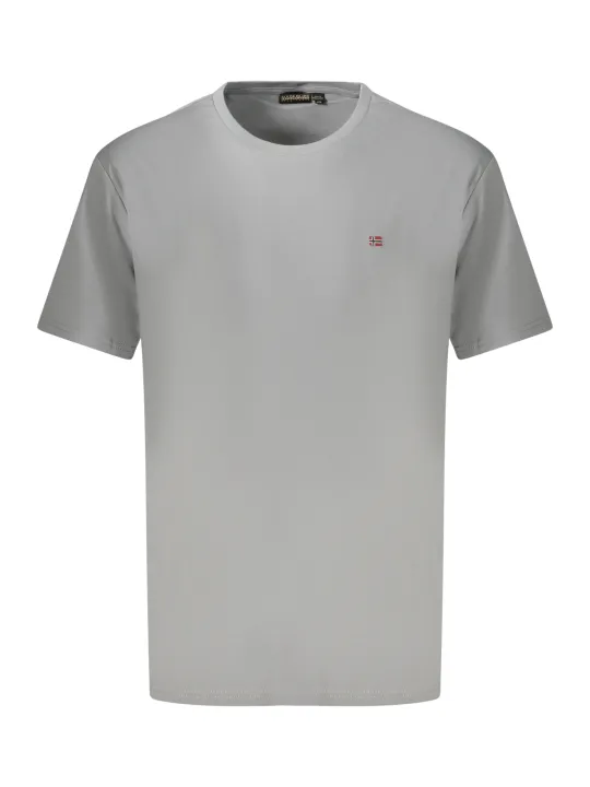Napapijri Herren T-Shirt Grau 3XL leihen bei Flex-Fashion