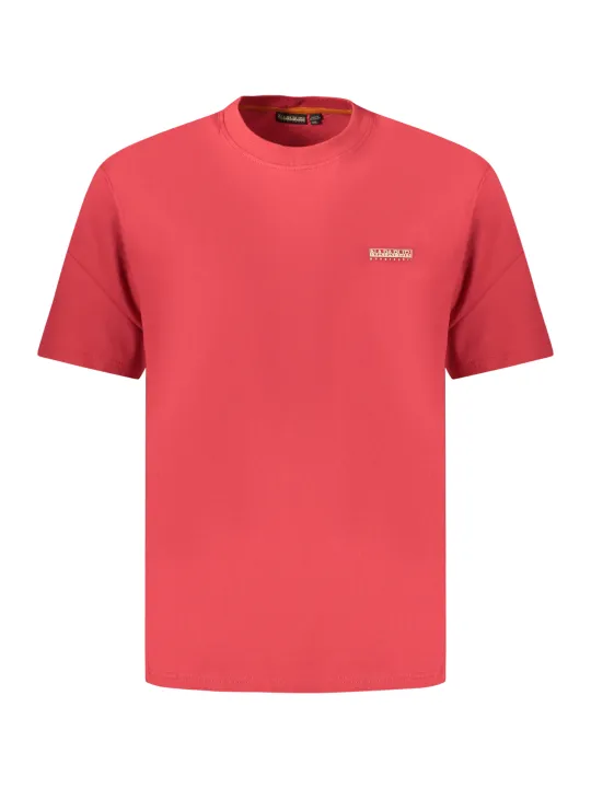 Napapijri Herren T-Shirt 2XL Rot mieten bei Flex-Fashion