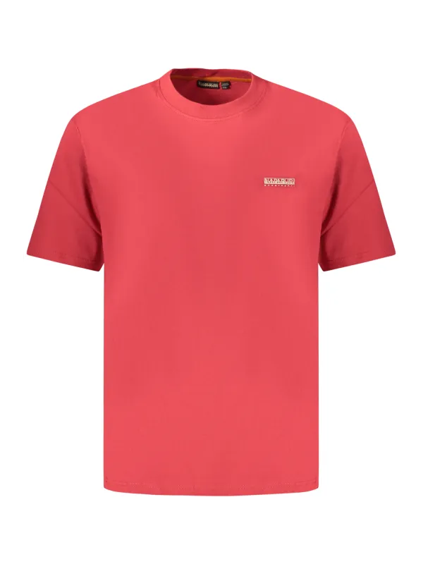 Napapijri Herren T-Shirt 2XL Rot mieten bei Flex-Fashion