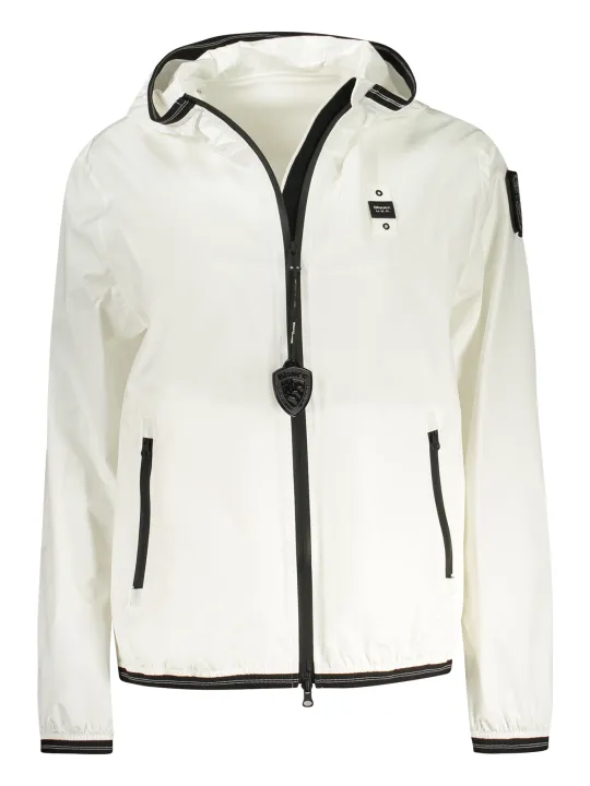 Blauer Damenjacke mieten – Weiß, Größe M, Flex-Fashion Verleih