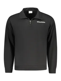 Superga Herren Sweatshirt Schwarz mieten - Flex-Fashion Verleih