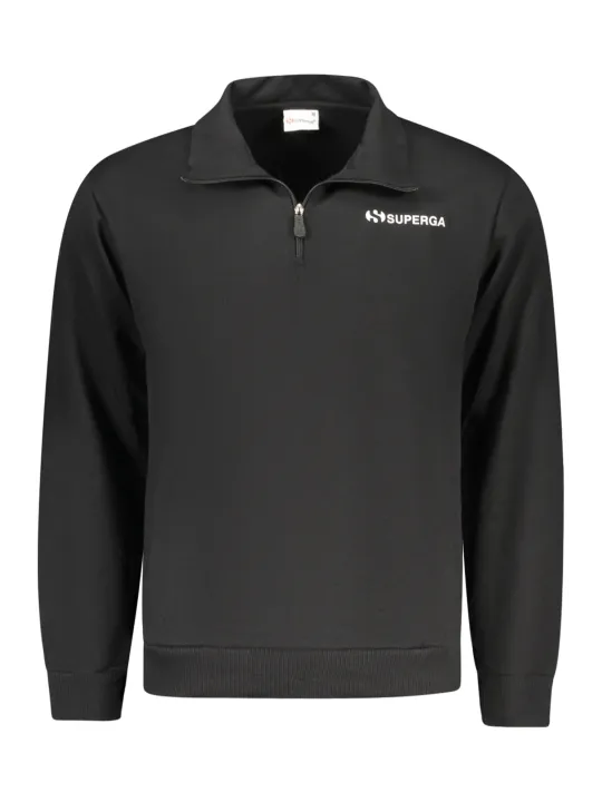 Superga Herren Sweatshirt Schwarz mieten - Flex-Fashion Verleih