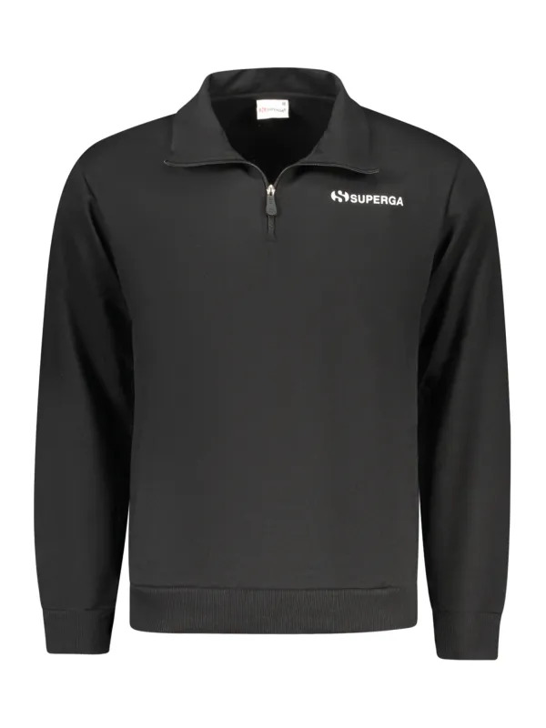 Superga Herren Sweatshirt Schwarz mieten - Flex-Fashion Verleih