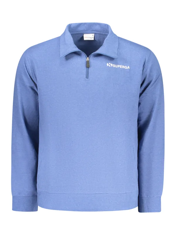 Superga Herren Sweatshirt Hellblau mieten | Flex-Fashion