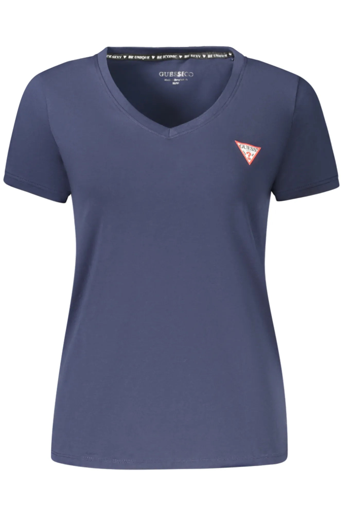 Damen Kurzarm-T-Shirt Blau W2YI45J1314_BLG7P1