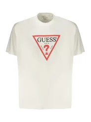 GUESS JEANS Herren T-Shirt Weiß leihen - Flex-Fashion Verleih