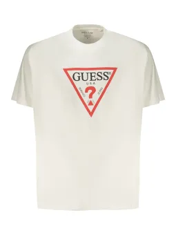 GUESS JEANS Herren T-Shirt Weiß leihen - Flex-Fashion Verleih