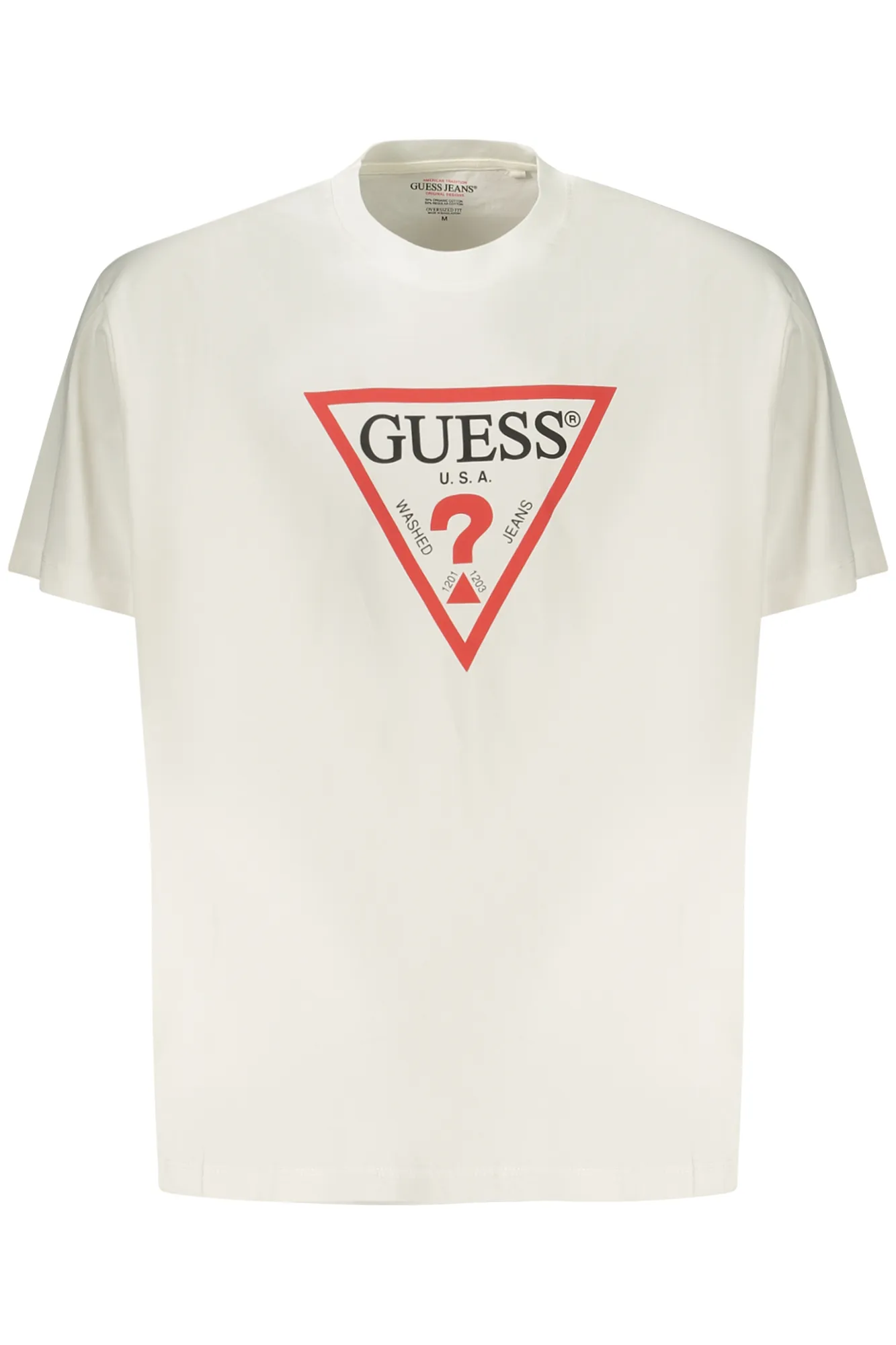 Herren Kurzarm-T-Shirt Weiß M4YI45K8FQ4_BIG011