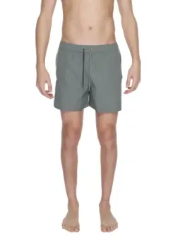 Graue Emporio Armani Herren Badehose