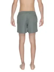Grüne Badehose mit Emporio Armani Logo