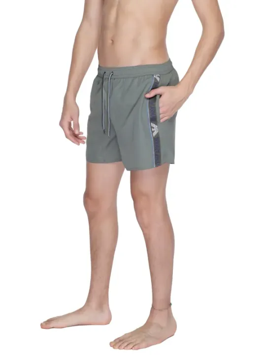 Graue Emporio Armani Herren Badehose