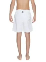 Weiße Blauer Sportshorts mit Taschen