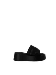 Schwarze Furla Pantoletten mit Plattform