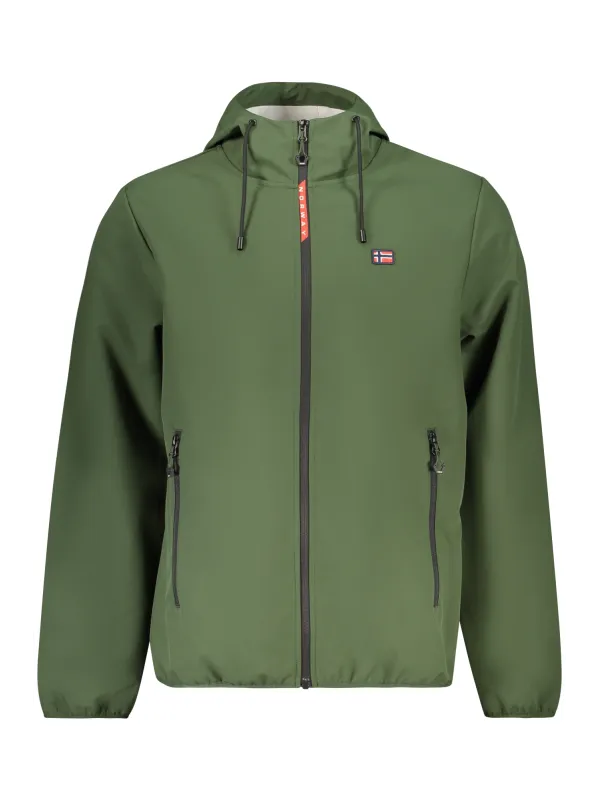 Miete die stilvolle NORWAY 1963 Herren Softshell-Jacke Grün
