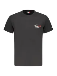 Tommy Hilfiger Herren T-Shirt Schwarz mieten | Flex-Fashion