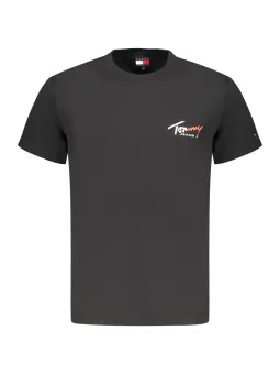 Tommy Hilfiger Herren T-Shirt Schwarz | online kaufen