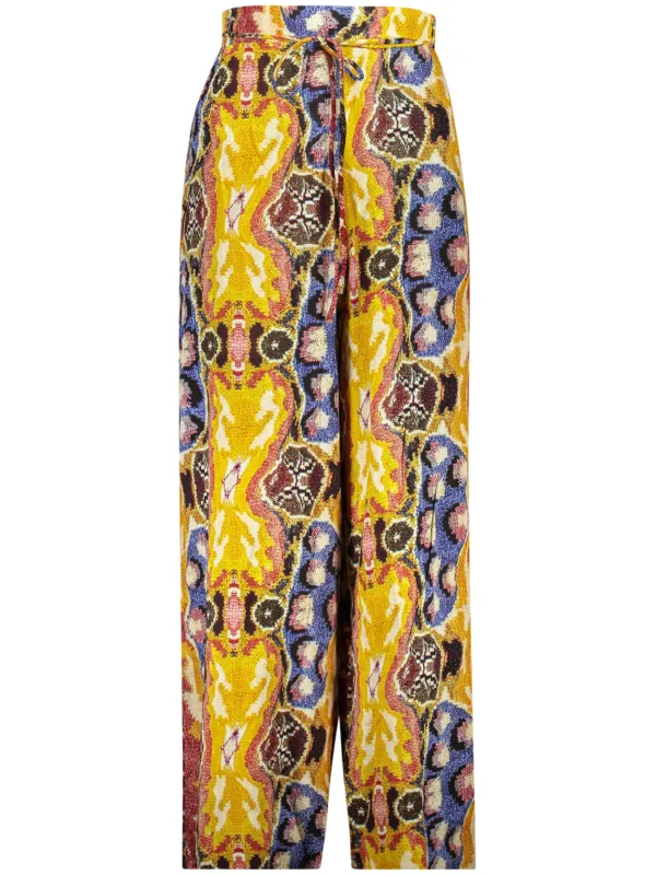 Desigual FANTASY-HOSE Gelb mieten | Flex-Fashion Verleih