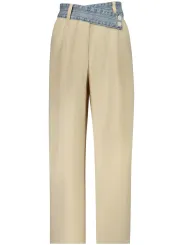 Desigual Damen Hose Beige mieten - Flex-Fashion Verleih