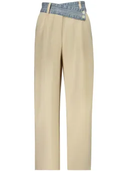 Desigual Damen Hose Beige mieten - Flex-Fashion Verleih
