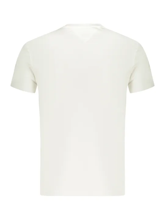 Tommy Hilfiger Herren T-Shirt Weiß mieten – Flex-Fashion