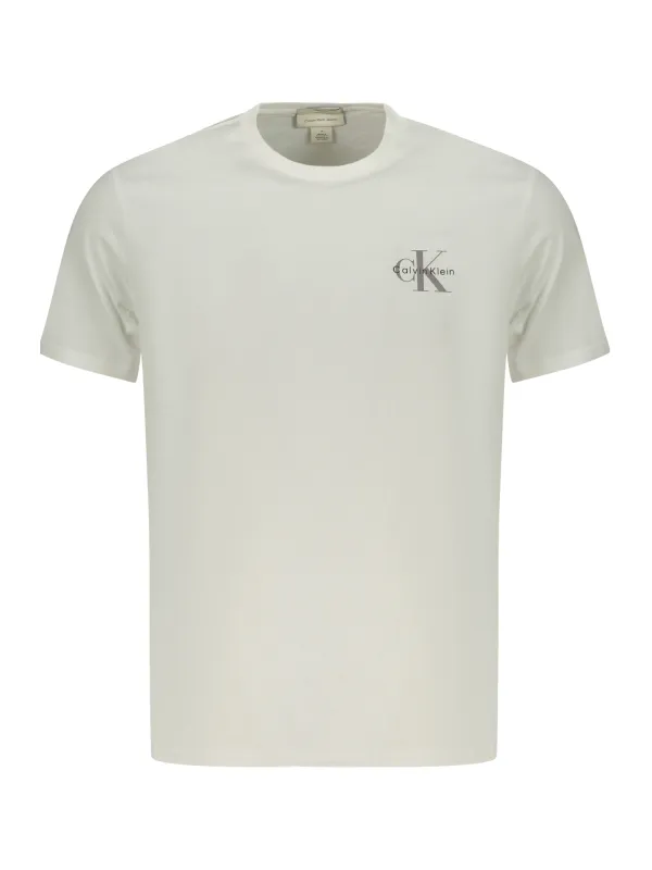 Calvin Klein Herren T-Shirt Weiß mieten | Flex-Fashion