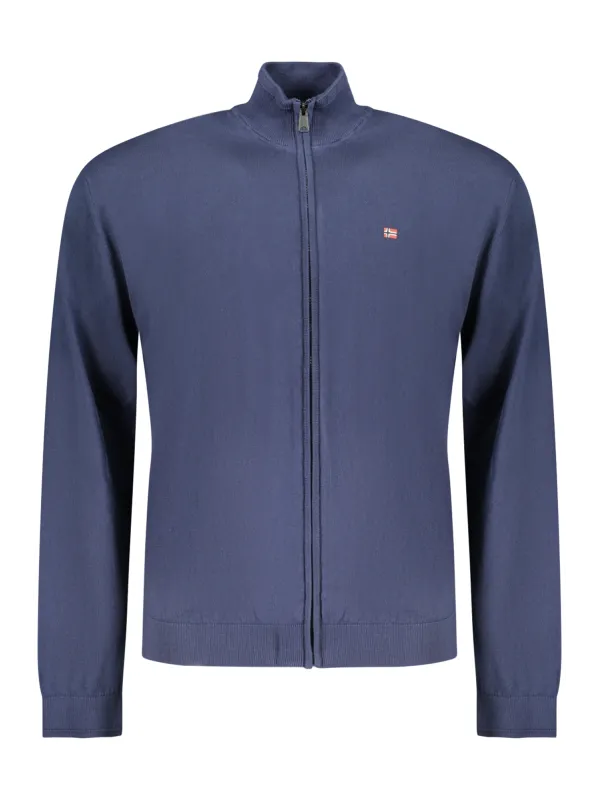 Napapijri Herren Strickjacke Blau mieten | Flex-Fashion