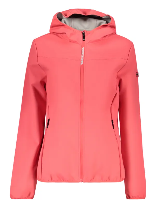 NORWAY 1963 Rosa Damen Softshell-Jacke mieten - Flex-Fashion