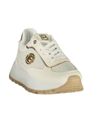 Laura Biagiotti Damen Sneakers Weiß mieten - Flex-Fashion