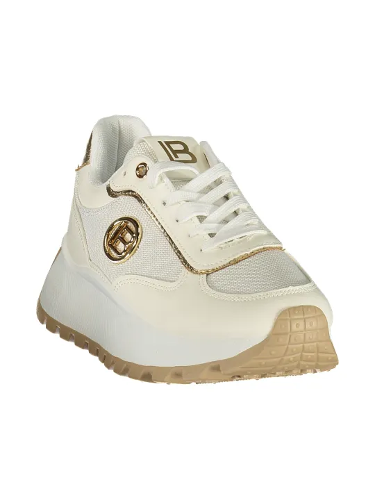 Laura Biagiotti Damen Sneakers Weiß mieten - Flex-Fashion