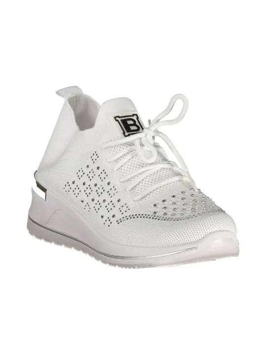 Laura Biagiotti Damen Sneakers Weiß mieten - Flex-Fashion Verleih