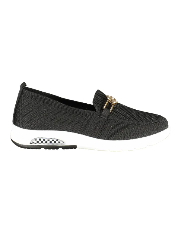 Laura Biagiotti Damen Slipper Schwarz mieten | Flex-Fashion