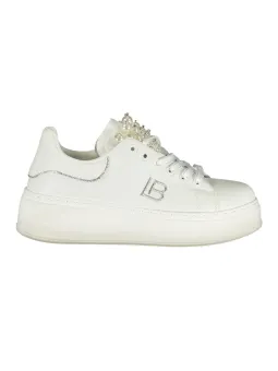 Laura Biagiotti Damen Sneaker Weiß leihen - Flex-Fashion