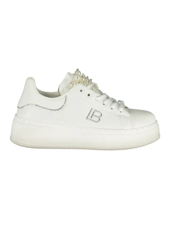 Laura Biagiotti Damen Sneaker Weiß leihen - Flex-Fashion