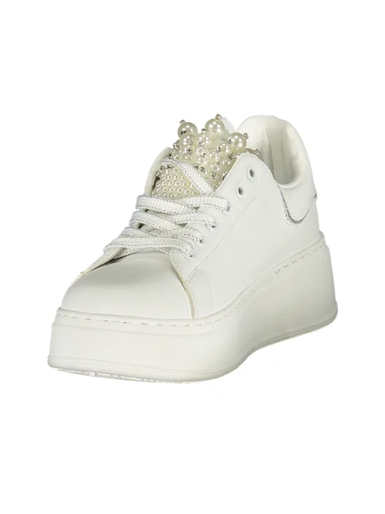 Laura Biagiotti Damen Sneaker Weiß leihen - Flex-Fashion