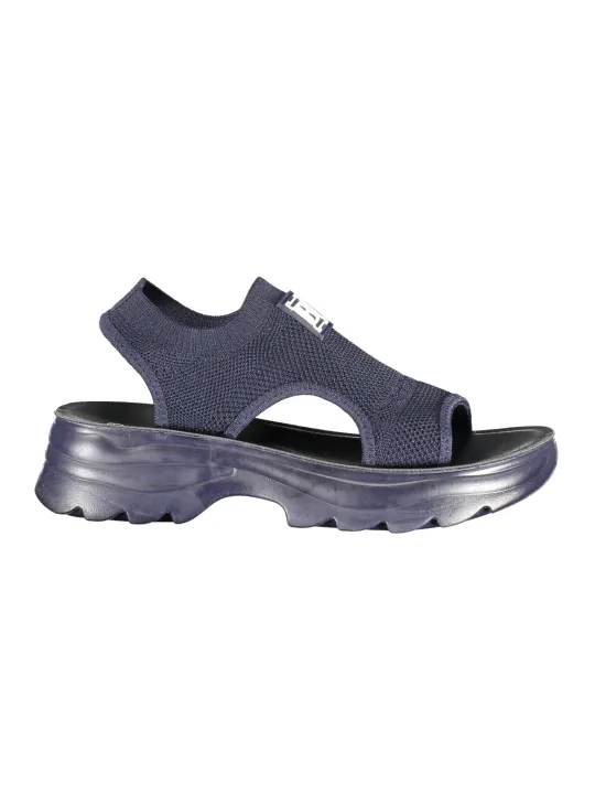 Laura Biagiotti Damen Sandale Blau mieten | Flex-Fashion Verleih