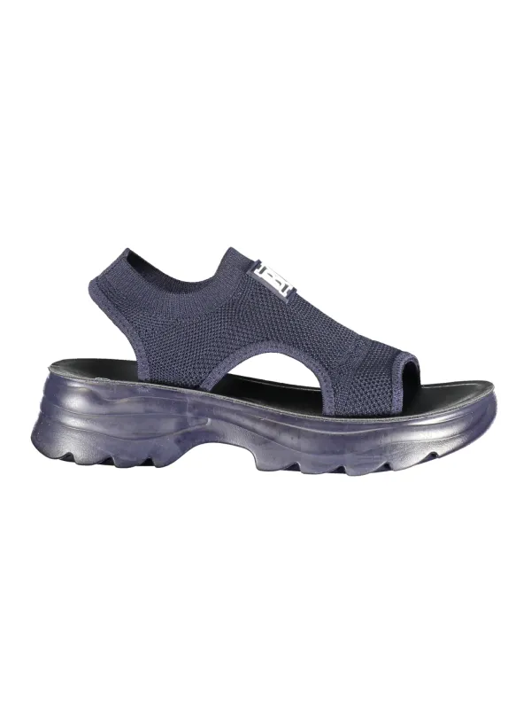 Laura Biagiotti Damen Sandale Blau mieten | Flex-Fashion Verleih