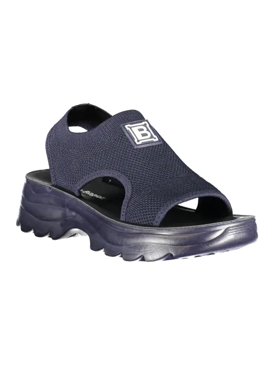 Laura Biagiotti Damen Sandale Blau mieten | Flex-Fashion Verleih