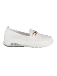 Laura Biagiotti Damen Slipper Weiß mieten | Flex-Fashion Verleih