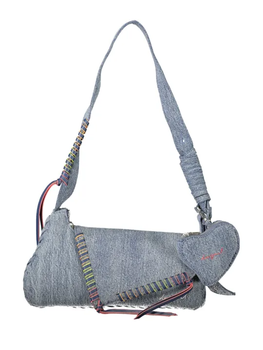 Desigual Damen Denim-Tasche Hellblau leihen | Flex-Fashion