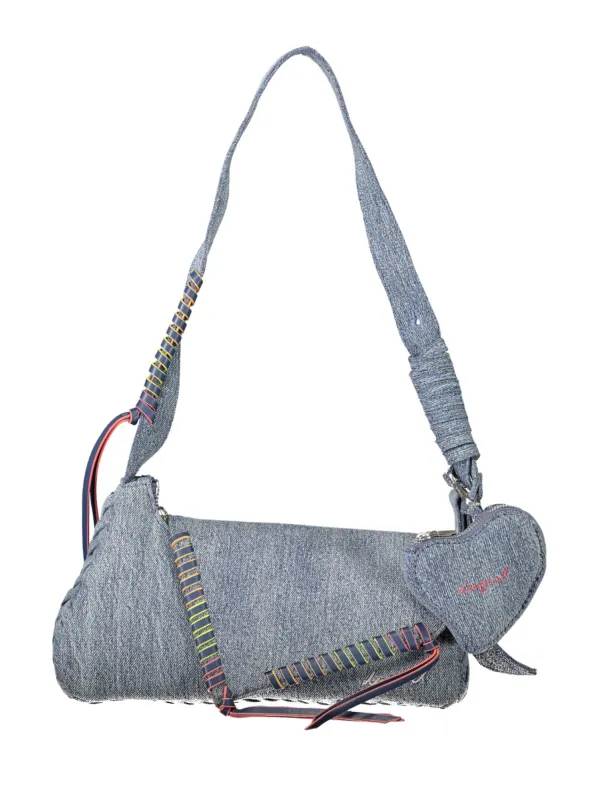 Desigual Damen Denim-Tasche Hellblau leihen | Flex-Fashion