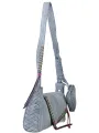 Desigual Damen Denim-Tasche Hellblau leihen | Flex-Fashion
