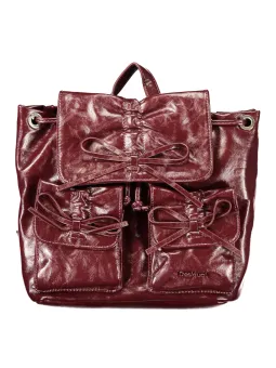 Desigual Damen Rucksack Violett mieten bei Flex-Fashion