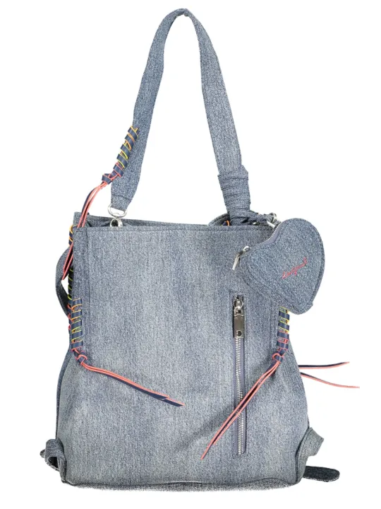 Desigual Damen Mini-Rucksack Hellblau mieten | Flex-Fashion