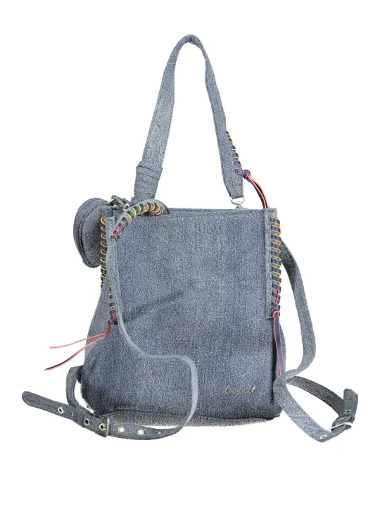 Desigual Damen Mini-Rucksack Hellblau mieten | Flex-Fashion