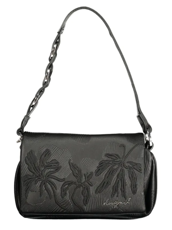 Desigual Damen MINI-Klapptasche Schwarz leihen bei Flex-Fashion